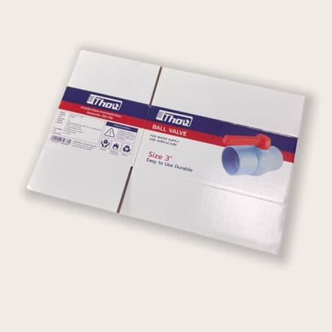 Color-printed corrugated cardboard box