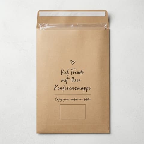 Envelope-Mouth Bolsas de papel
