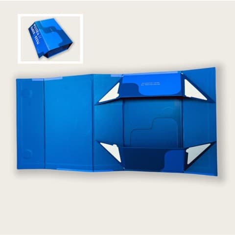 Folding Design Magnetic Flip-top Gift Box