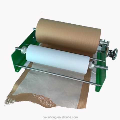 Honeycomb paper and packaging machine